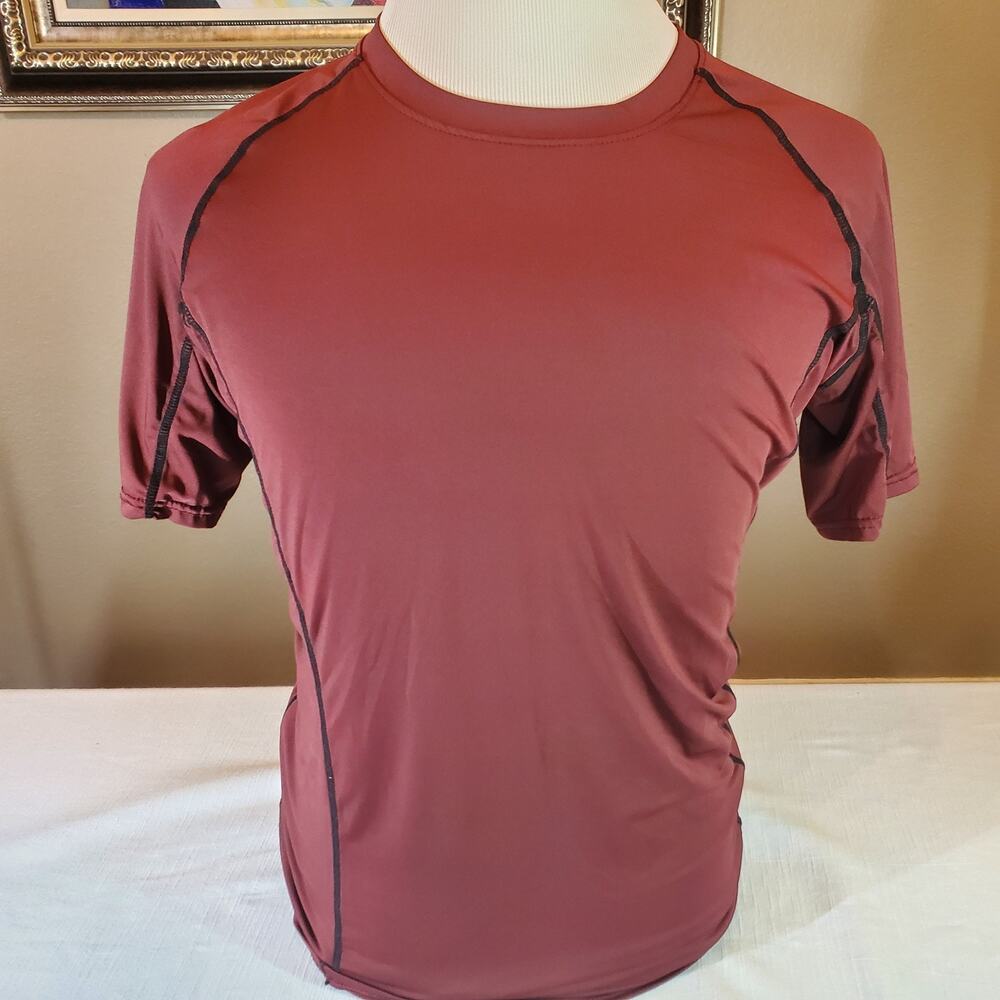 Real Essentials Womens 2XL Short Sleeve Activewear Shirt Athletic Workout Top